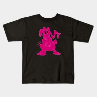 Pink Elephant Kids T-Shirt